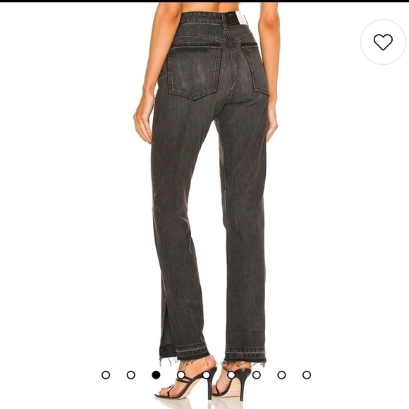 EB Denim Unraveled Two Jean in Grade School Split Hem - Picture 2 of 14